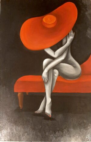 Lady with the Red Hat